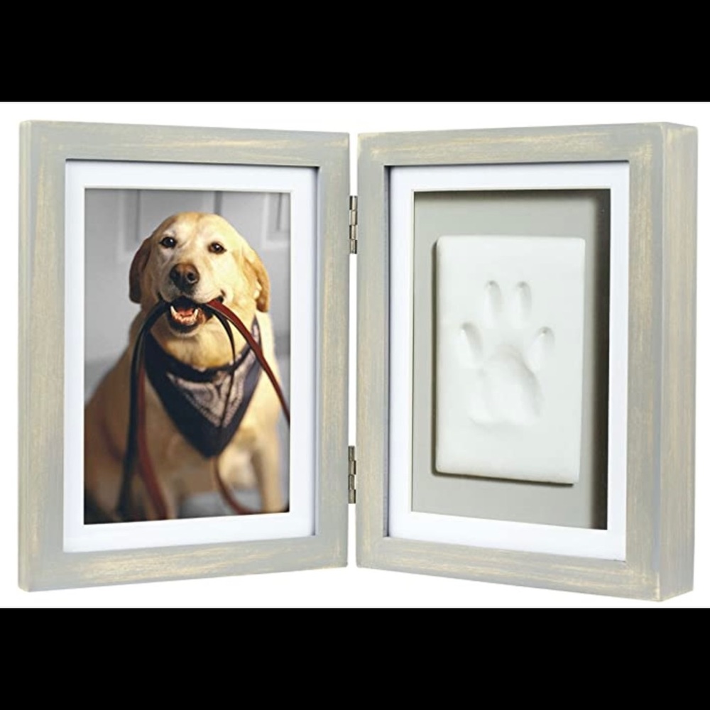 Pearhead Pet Pawprints Desk Picture Frame and Imprint Kit brand new never opened